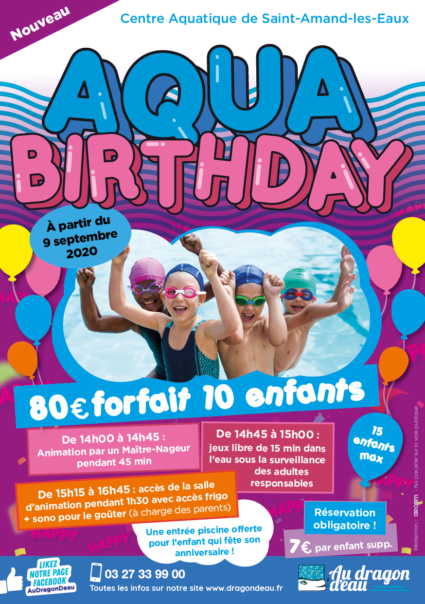Aqua Birthday