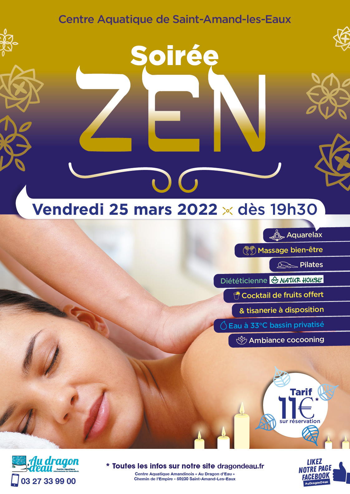 Soirée Zen le 25 mars 2022