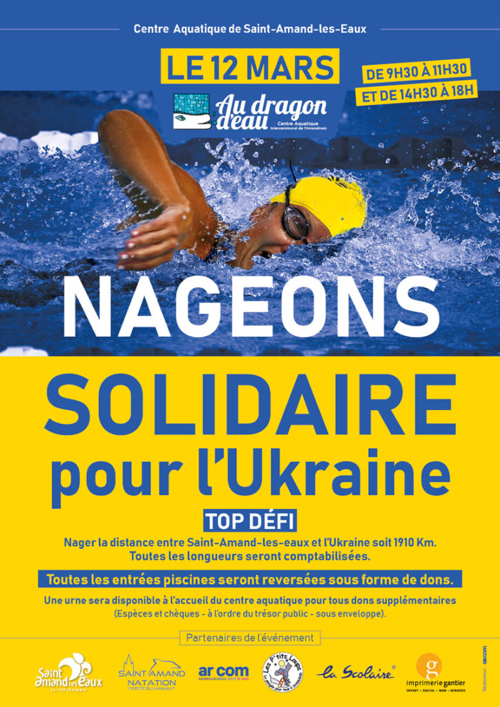 Nageons Solidaire pour l'Ukraine