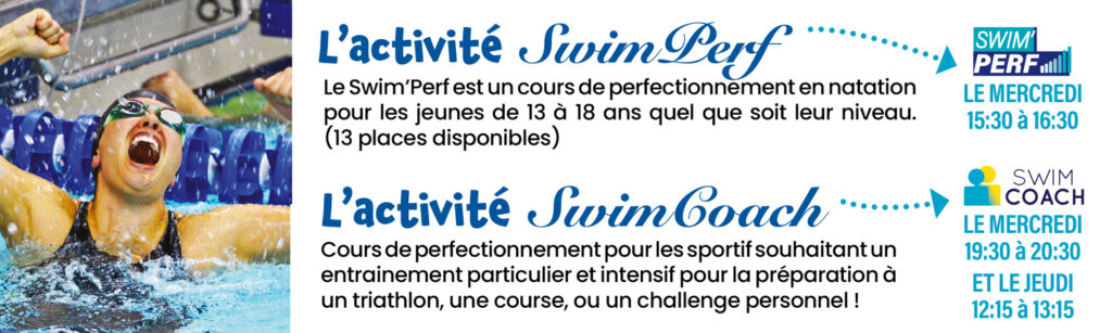 Swim perf et swim coach 2024-25