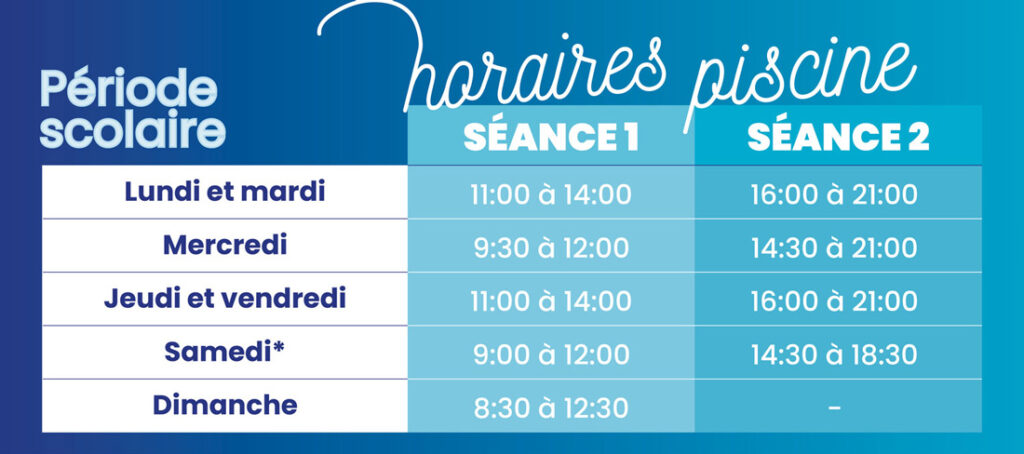 Horaires 2025-2026 Période Scolaire