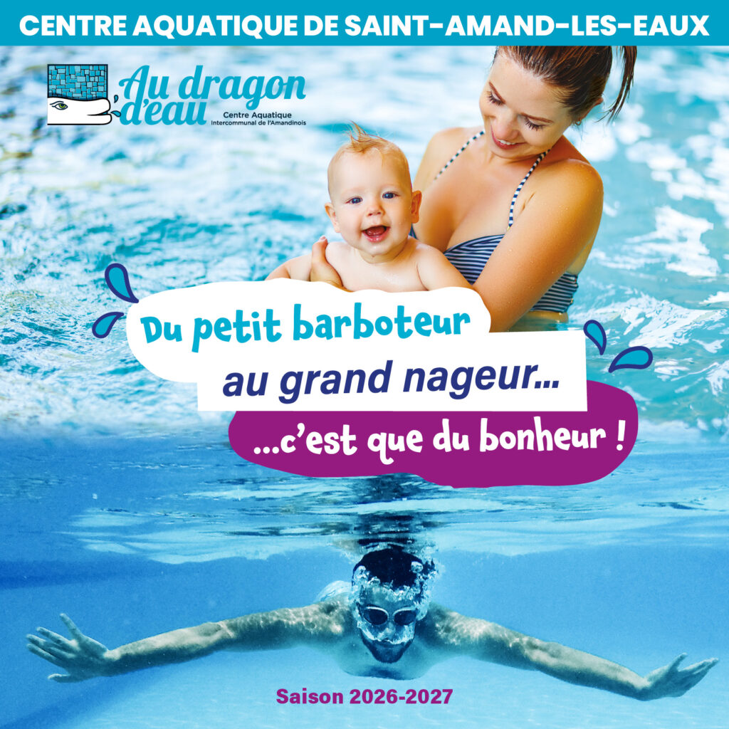 Dépliant de la rentrée 2026-27 au Dragon d'Eau