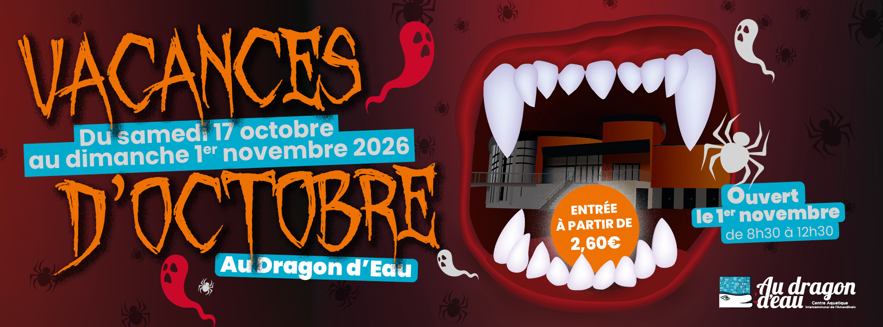 Vacances d'octobre 2026 Au Dragon d'Eau