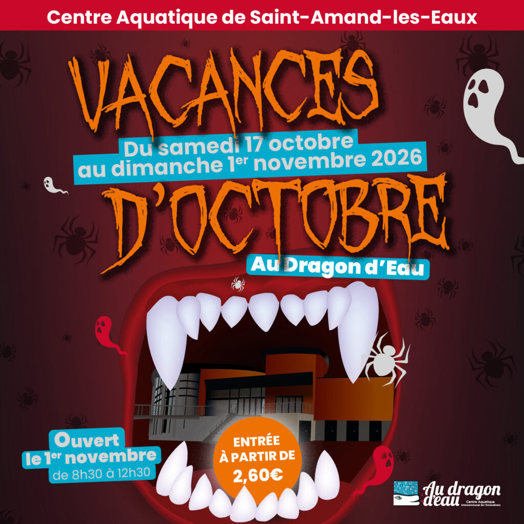 Vacances d'octobre 2026 Au Dragon d'Eau